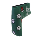 Maxbell Golf Club Covers Golf Putter Head Protector Universal Golf Putter Head Cover Green Red