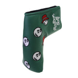 Maxbell Golf Club Covers Golf Putter Head Protector Universal Golf Putter Head Cover Green Red