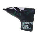 Maxbell Golf Putter Head Covers for Men Women PU Leather Panda Embroidered Headcover