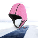 Maxbell 2mm Neoprene Diving Hood for Women Men Swim Hat for Surfing Rafting Canoeing Pink