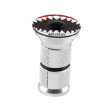 Maxbell Bike Stem Headset Top Cap 31.8mm Cap Easy to Install Fork Expander Bung Plug Shark Mouth
