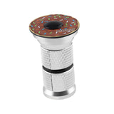 Maxbell Bike Stem Headset Top Cap 31.8mm Cap Easy to Install Fork Expander Bung Plug Donut