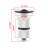 Maxbell Bike Stem Headset Top Cap 31.8mm Cap Easy to Install Fork Expander Bung Plug Donut