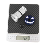 Maxbell Bike Stem Headset Top Cap 31.8mm Cap Easy to Install Fork Expander Bung Plug Halloween Smile