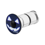 Maxbell Bike Stem Headset Top Cap 31.8mm Cap Easy to Install Fork Expander Bung Plug Halloween Smile