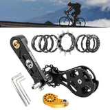 Maxbell Mountain Bike Single Speed Conversion Set Bicycle Components Chain Tensioner 12T Black