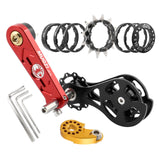 Maxbell Mountain Bike Single Speed Conversion Set Bicycle Components Chain Tensioner 12T Red