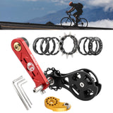 Maxbell Mountain Bike Single Speed Conversion Set Bicycle Components Chain Tensioner 12T Red