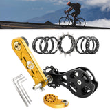 Maxbell Mountain Bike Single Speed Conversion Set Bicycle Components Chain Tensioner 12T Gold