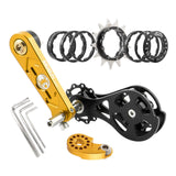 Maxbell Mountain Bike Single Speed Conversion Set Bicycle Components Chain Tensioner 13T Gold
