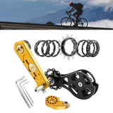 Maxbell Mountain Bike Single Speed Conversion Set Bicycle Components Chain Tensioner 13T Gold