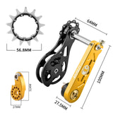 Maxbell Mountain Bike Single Speed Conversion Set Bicycle Components Chain Tensioner 13T Gold
