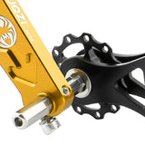 Maxbell Bike Single Speed Conversion Kit Repair Outdoor Riding Bike Chain Tensioners 21T Golden