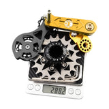 Maxbell Bike Single Speed Conversion Kit Repair Outdoor Riding Bike Chain Tensioners 21T Golden