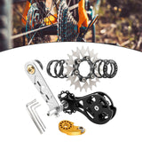 Maxbell Bike Single Speed Conversion Kit Repair Outdoor Riding Bike Chain Tensioners 22T Silver