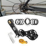 Maxbell Mountain Bike Single Speed Conversion Kit Bicycle Components Chain Tensioner 14T Black