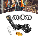 Maxbell Mountain Bike Single Speed Conversion Kit Bicycle Components Chain Tensioner 14T Black