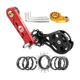 Maxbell Mountain Bike Single Speed Conversion Kit Bicycle Components Chain Tensioner 14T Red
