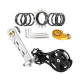 Maxbell Mountain Bike Single Speed Conversion Kit Bicycle Components Chain Tensioner 14T Silver