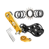 Maxbell Mountain Bike Single Speed Conversion Kit Bicycle Components Chain Tensioner 15T Gold