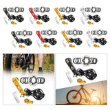Maxbell Bike Chain Tensioner Single Speed Bicycle Tensioner Cycling Chain Tensioners 18T Black