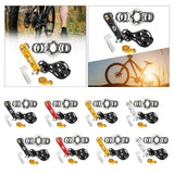 Maxbell Bike Chain Tensioner Single Speed Bicycle Tensioner Cycling Chain Tensioners 18T Black