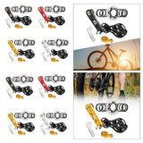 Maxbell Bike Chain Tensioner Single Speed Bicycle Tensioner Cycling Chain Tensioners 18T Black