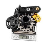 Maxbell Bike Chain Tensioner Single Speed Bicycle Tensioner Cycling Chain Tensioners 19T Black