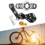 Maxbell Bike Chain Tensioner Single Speed Bicycle Tensioner Cycling Chain Tensioners 19T Black