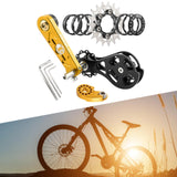 Maxbell Bike Chain Tensioner Single Speed Bicycle Tensioner Cycling Chain Tensioners 19T Gold
