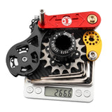 Maxbell Bike Single Speed Conversion Kit Cycling Accessories Repair Chain Tensioners Red 16T