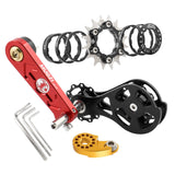 Maxbell Bike Single Speed Conversion Kit Cycling Accessories Repair Chain Tensioners Red 16T