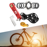 Maxbell Bike Single Speed Conversion Kit Cycling Accessories Repair Chain Tensioners Red 16T