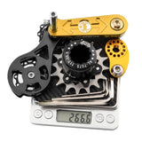 Maxbell Bike Single Speed Conversion Kit Cycling Accessories Repair Chain Tensioners Gold 16T