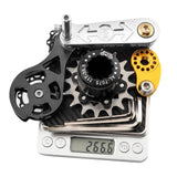 Maxbell Bike Single Speed Conversion Kit Cycling Accessories Repair Chain Tensioners Silver 16T