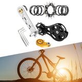 Maxbell Bike Single Speed Conversion Kit Cycling Accessories Repair Chain Tensioners Silver 16T