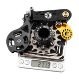 Maxbell Bike Single Speed Conversion Kit Cycling Accessories Repair Chain Tensioners Black 17T