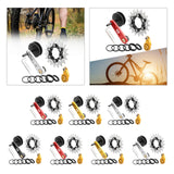 Maxbell Bike Chain Tensioner Rear Derailleur Chain Tensioner Stabilizer Single Speed 18T Red