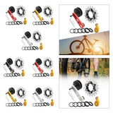 Maxbell Bike Chain Tensioner Rear Derailleur Chain Tensioner Stabilizer Single Speed 18T Red