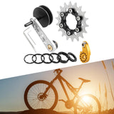 Maxbell Bike Chain Tensioner Rear Derailleur Chain Tensioner Stabilizer Single Speed 18T Silver