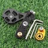 Maxbell Bike Chain Tensioner Single Speed Aluminum Chain Stabilizer for Folding Bike Style A