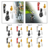 Maxbell Bike Chain Tensioner Single Speed Aluminum Chain Stabilizer for Folding Bike Style A