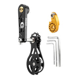 Maxbell Bike Chain Tensioner Single Speed Aluminum Chain Stabilizer for Folding Bike Style A