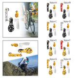 Maxbell Bike Chain Tensioner Single Speed Aluminum Chain Stabilizer for Folding Bike Style A