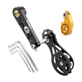 Maxbell Bike Chain Tensioner Single Speed Aluminum Chain Stabilizer for Folding Bike Style A