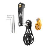 Maxbell Bike Chain Tensioner Single Speed Aluminum Chain Stabilizer for Folding Bike Style A