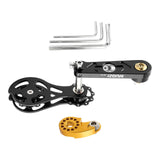 Maxbell Bike Chain Tensioner Single Speed Aluminum Chain Stabilizer for Folding Bike Style A