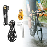 Maxbell Bike Chain Tensioner Single Speed Aluminum Chain Stabilizer for Folding Bike Style A