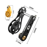 Maxbell Bike Chain Tensioner Single Speed Aluminum Chain Stabilizer for Folding Bike Style A