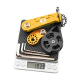 Maxbell Bike Chain Tensioner Single Speed Aluminum Chain Stabilizer for Folding Bike Style C